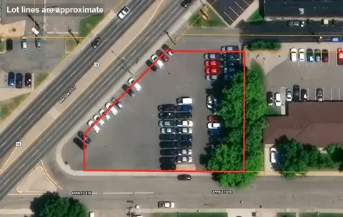Paved Commercial Land