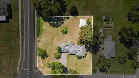 Utica, IN Corner Lot