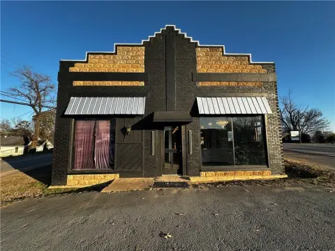 Storefront Building with Display Windows