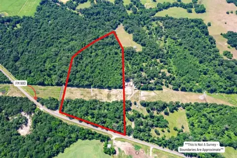 Heavily Wooded Land in Texas