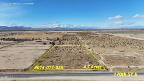 Palmdale Land Parcel For Sale