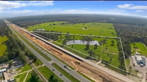 Commercial Land with Pond