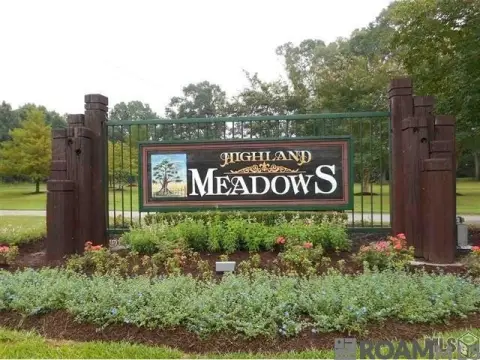 Corner Lot in Highland Meadows