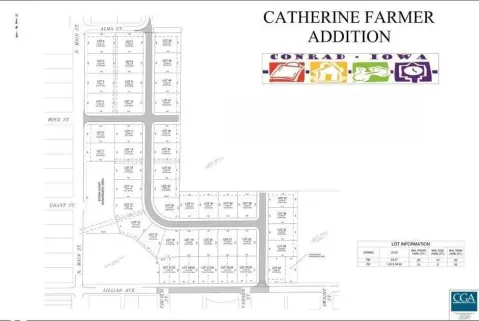Picture of Residential land & home lots at N Main St 602, Conrad, IA