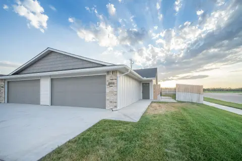 Ranch Duplex with Two-Car Garage