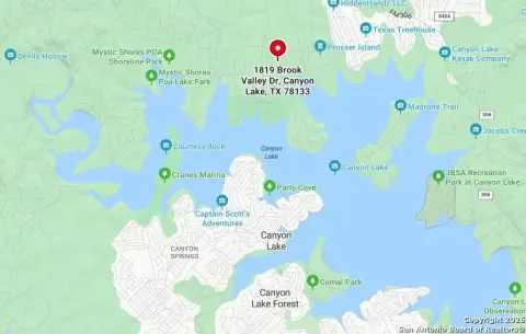 Canyon Lake Area Lot