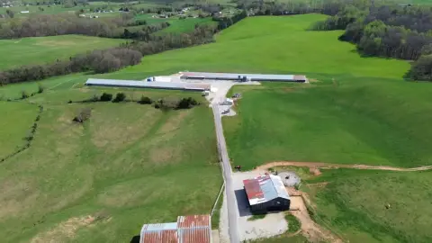 Poultry Farm on Kentucky Farmland