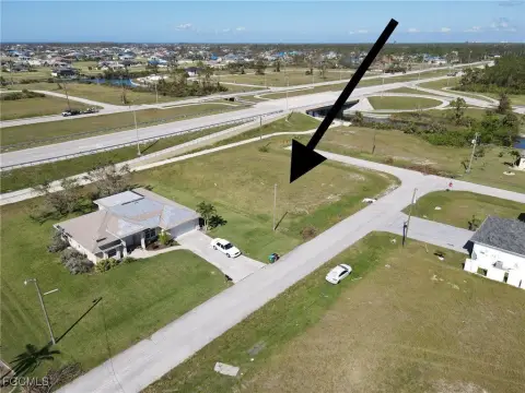 Corner Lot in Cape Coral