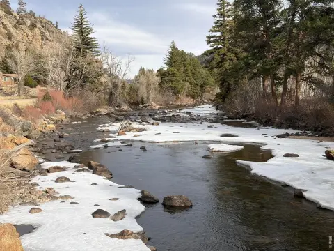 Poudre Canyon Land with River