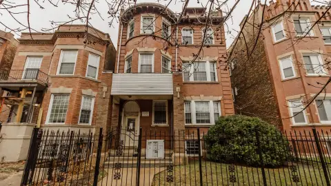 Brick Three-Flat with Unfinished Basement