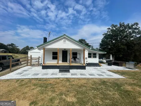 Resaca, Georgia Farmland with Farmhouse