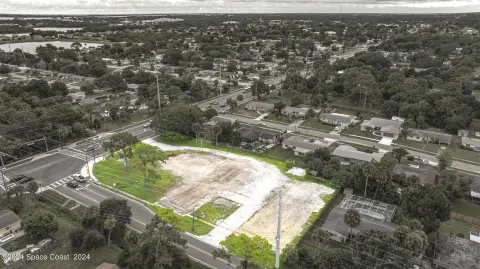 Cleared Commercial Corner Land