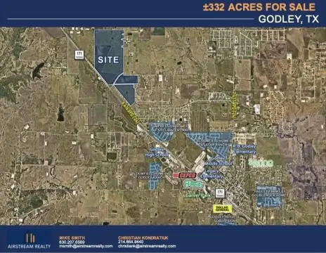 332 AC Land in Godley, TX