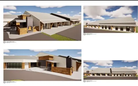 Modern Retail Center Renovation