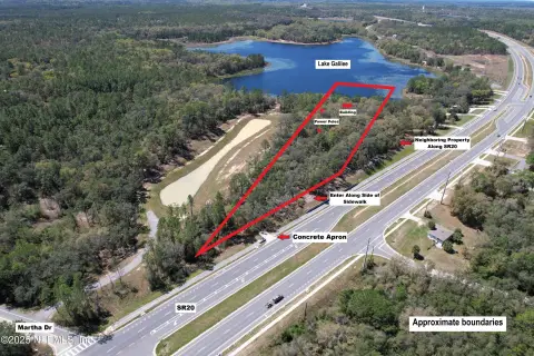 Land on Lake Galilee