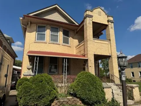 Brick Duplex with Detached Garage