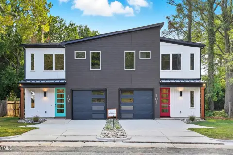 Contemporary Duplex in Raleigh, NC