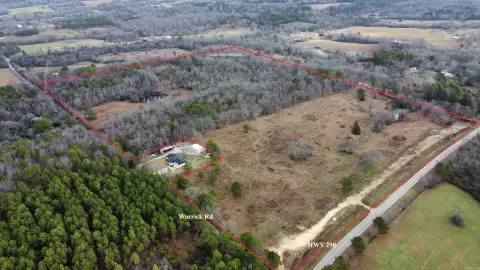 Hot Springs Acreage with Ponds