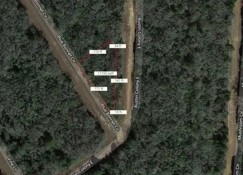 Recreational Land in Hilltop Lakes