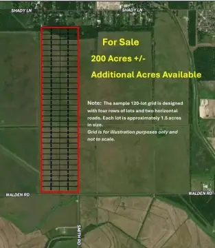 200 Acres Versatile Development Land