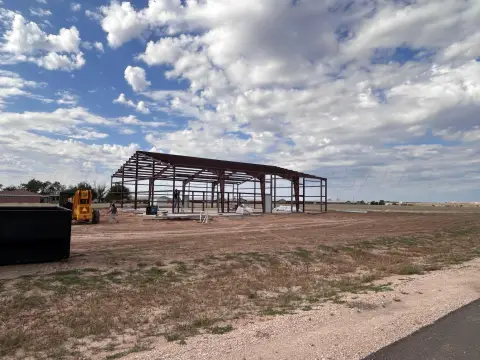 Warehouse with Fenced Yard
