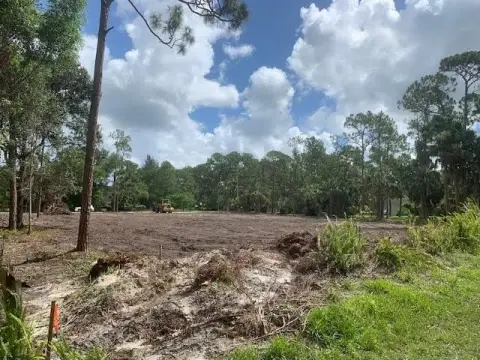 Jupiter Farms Cleared 1.5 Acres