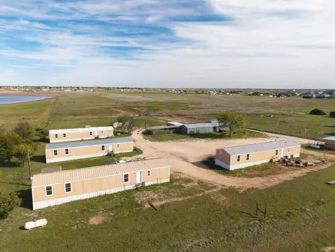 Mobile Home Park with Barn