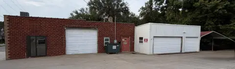 Brick Flex Building with Garage
