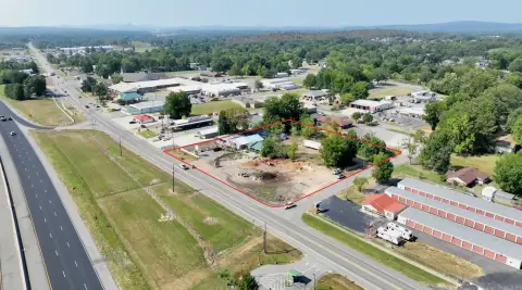 Highway Frontage Commercial Corner Lot