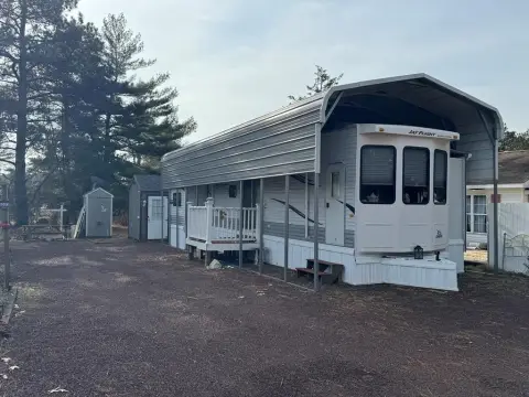 Cleared Lot with Park Trailer