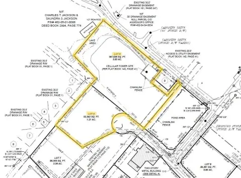 Cleared Commercial Land