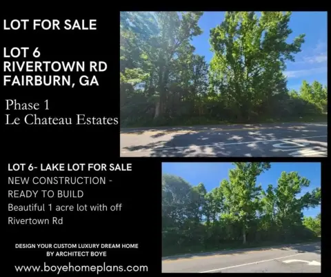 Fairburn Land for Custom Home