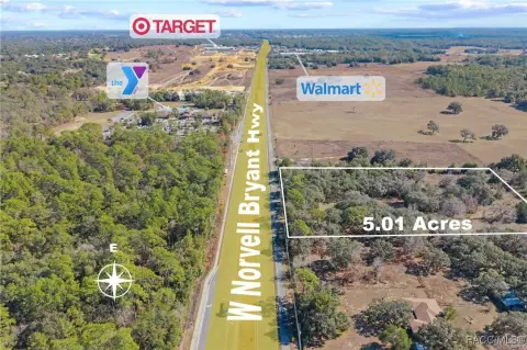 5-Acre Vacant Parcel For Sale