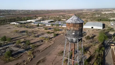 Big Spring Land with Warehouses