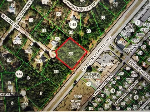 Large Lot in Pine Ridge