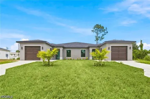 Duplex with Attached Garages