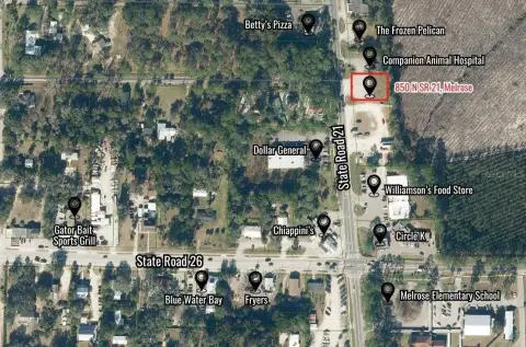 Commercial Land in Melrose, Florida