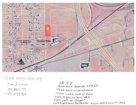 Barstow Land Investment Opportunity