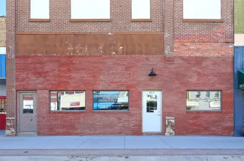 Mixed-Use Property with Unfinished Upper Level