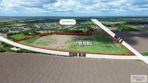 Prime 17.99 Acre Weslaco Land