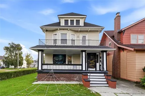 Duplex with Full-Length Porch