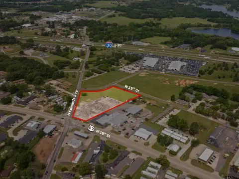 Commercial Land with Three-Sided Frontage