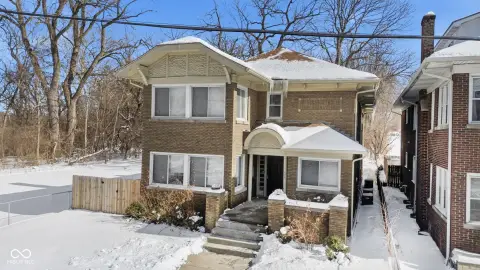 Indianapolis Triplex with Historical Charm