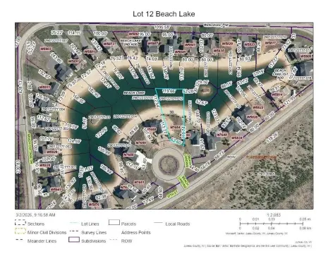Beach Lake Waterfront Homesite