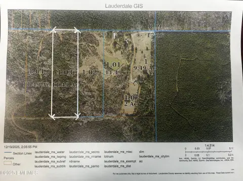 Land for Sale in Toomsuba
