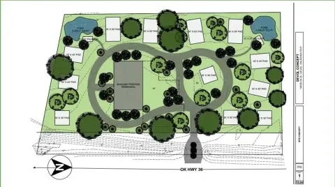 Land Overlooking Oklahoma/Texas Red River