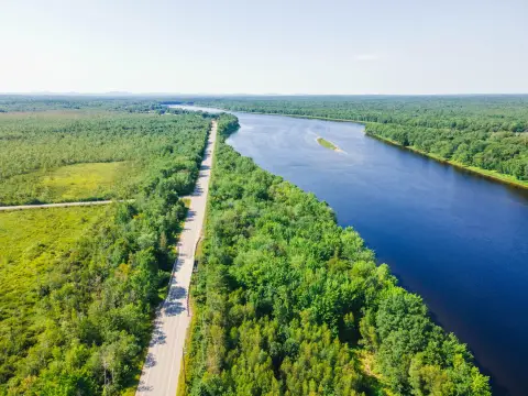 Waterfront Land with River Frontage