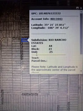 Land in Rio Rancho, NM