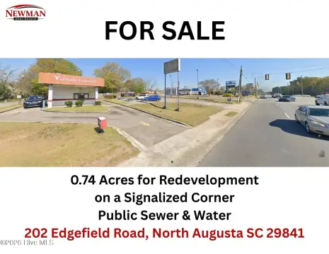 Signalized Corner Commercial Land