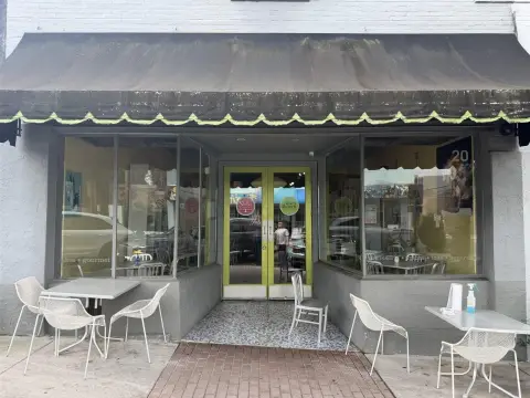 Retail Storefront with Large Windows